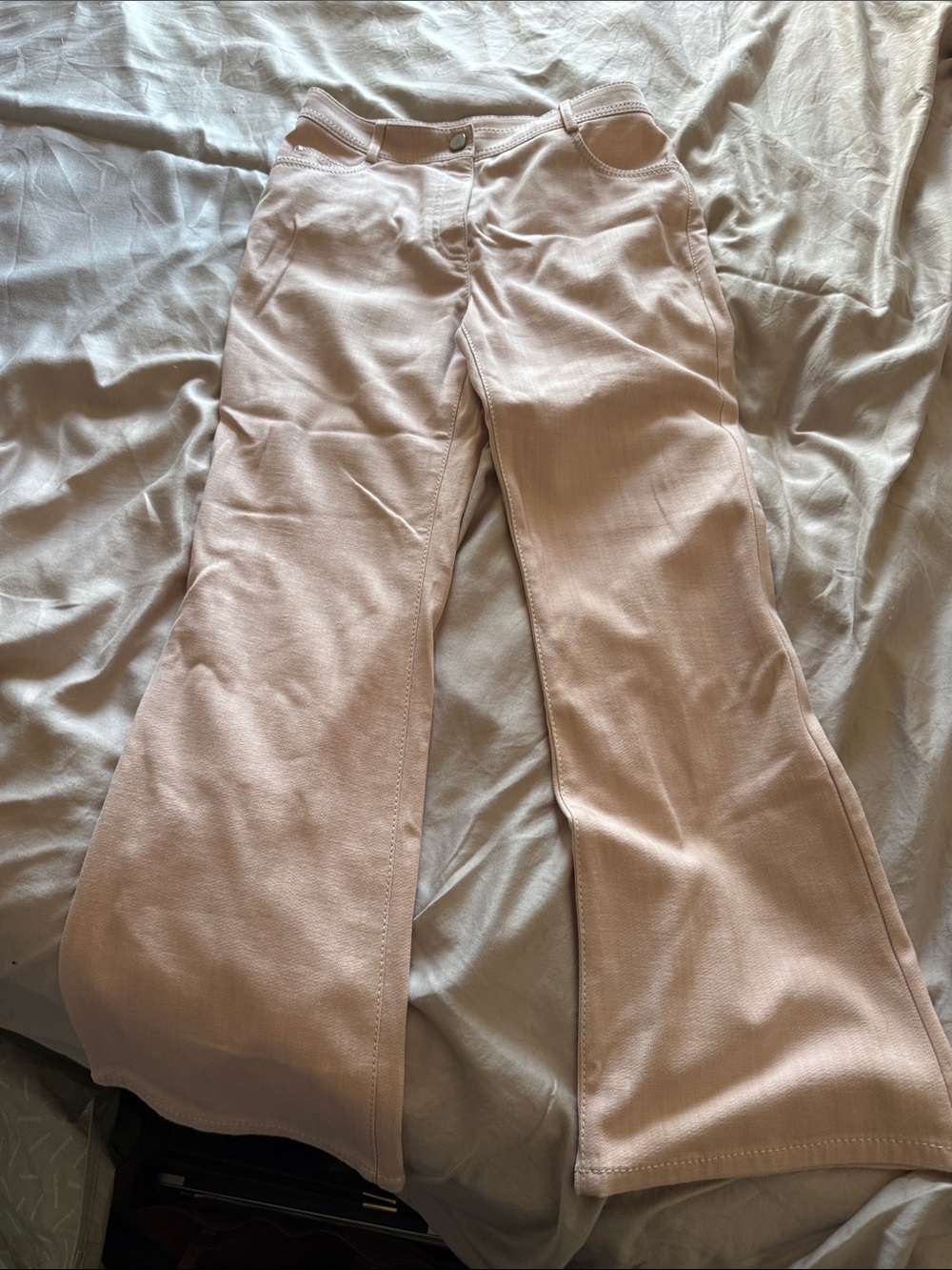 Akris Punto Dusty Pink Flare Pants